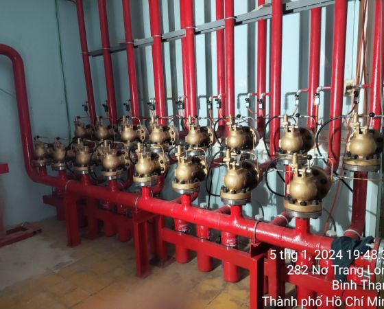 Lắp đặt PCCC 282 Nơ Trang Long