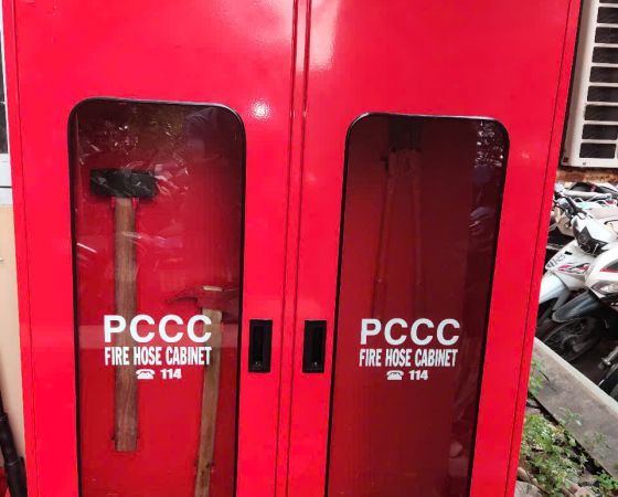 Lắp đặt hệ thống pccc kho Lê Minh Xuân