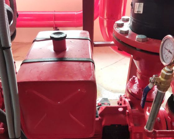 Lắp đặt hệ thống pccc kho Lê Minh Xuân