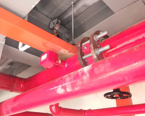 Lắp đặt hệ thống pccc kho Lê Minh Xuân