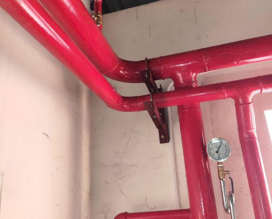 Lắp đặt hệ thống pccc kho Lê Minh Xuân