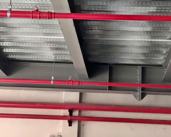 Lắp đặt hệ thống pccc kho Lê Minh Xuân