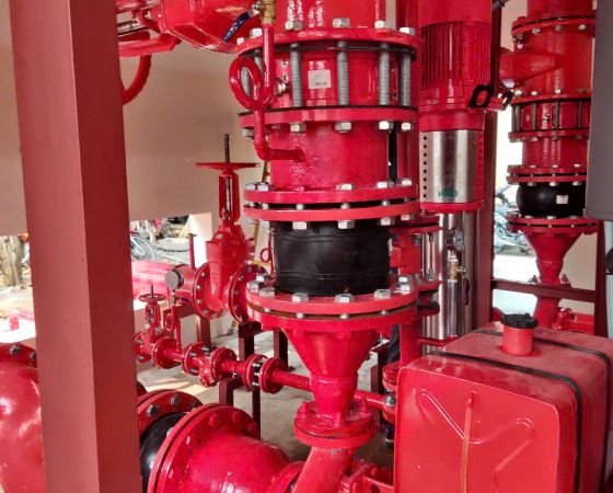 Lắp đặt hệ thống pccc kho Lê Minh Xuân