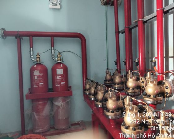 Lắp đặt PCCC 282 Nơ Trang Long