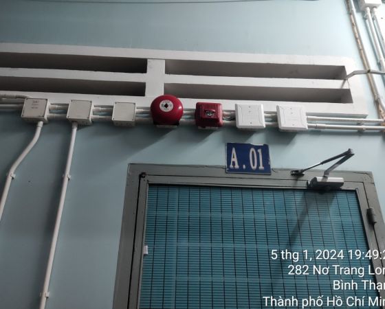 Lắp đặt PCCC 282 Nơ Trang Long