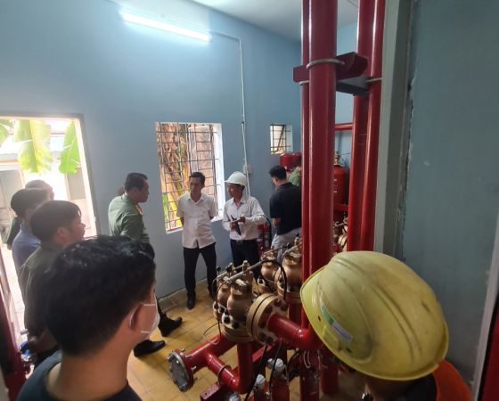 Lắp đặt PCCC 282 Nơ Trang Long