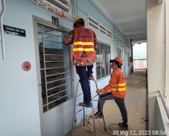 Lắp đặt PCCC 282 Nơ Trang Long