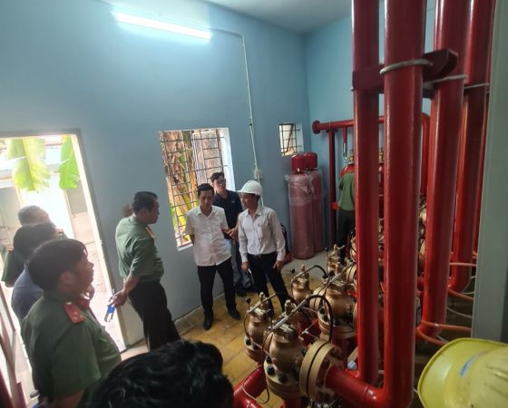 Lắp đặt PCCC 282 Nơ Trang Long