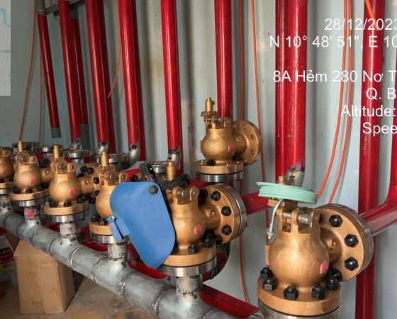 Lắp đặt PCCC 282 Nơ Trang Long