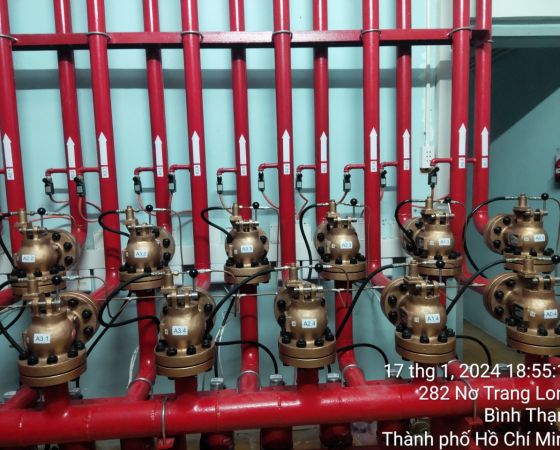 Lắp đặt PCCC 282 Nơ Trang Long