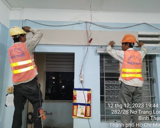 Lắp đặt PCCC 282 Nơ Trang Long