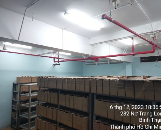 Lắp đặt PCCC 282 Nơ Trang Long