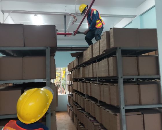 Lắp đặt PCCC 282 Nơ Trang Long