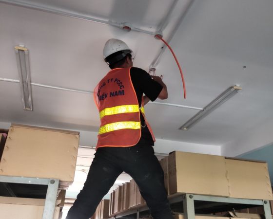 Lắp đặt PCCC 282 Nơ Trang Long