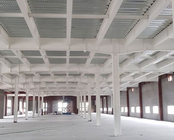  CÔNG TRÌNH : THI CÔNG SƠN CHỐNG CHÁY NÂNG BẬC CHỊU LỬA CỘT, DẦM, KÈO NHÀ XƯỞNG K18 , NHÀ XE MÁY K11– CÔNG TY POU SUNG VIỆT NAM