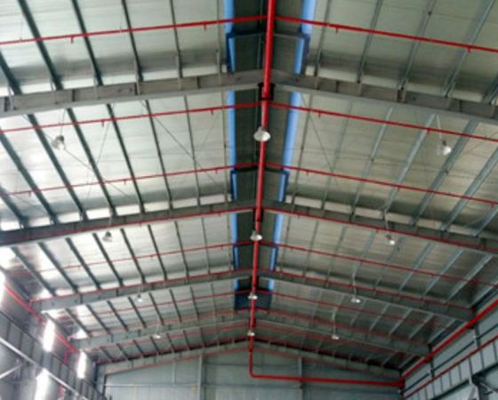 CÔNG TRÌNH : LẮP ĐẶT HỆ THỐNG PHÒNG CHÁY CHỮA CHÁY NHÀ XƯỞNG  – CÔNG TY POUYUEN VIỆT NAM